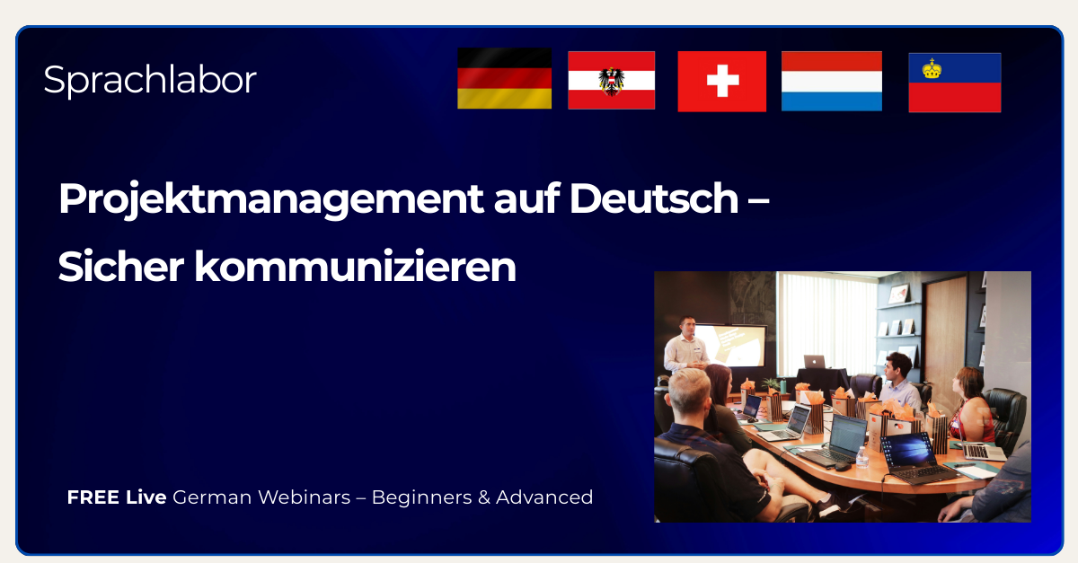 Projektmanagement auf Deutsch